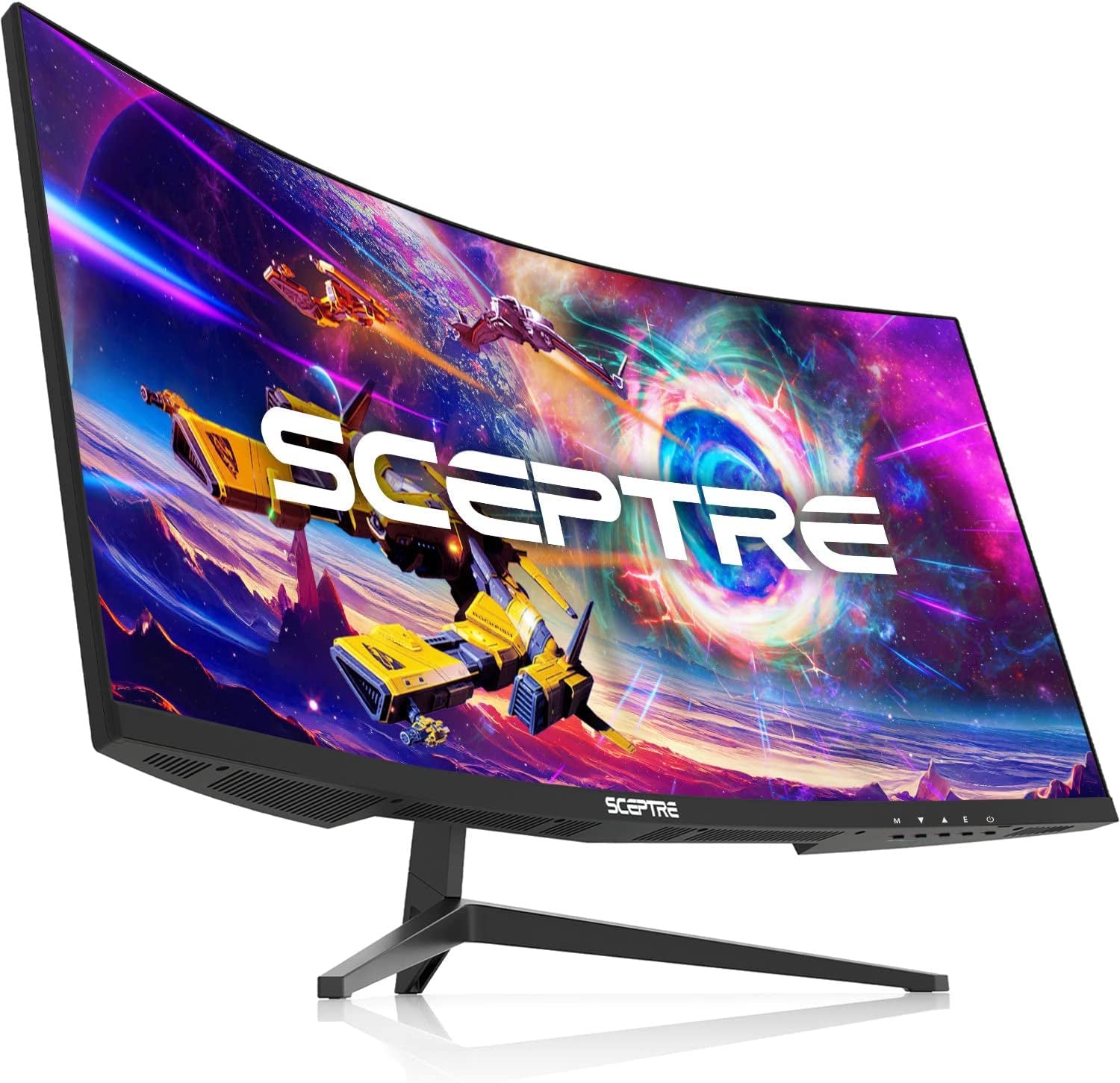 30-Inch Curved Gaming Monitor 21:9 2560X1080 Ultra Wide/ Slim HDMI Displayport up to 200Hz Build-In Speakers, Metal Black (C305B-200UN1)